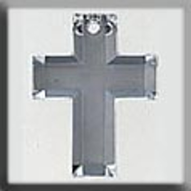 12053 Mill Hill Glass Treasure Traditional Cross Crystal (foiled)