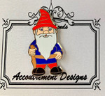 Miscellaneous:  Gnome - Red, White, Blue Needle Minder Accoutrement Designs