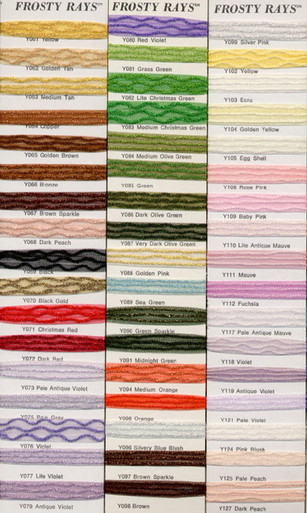 Rainbow Gallery Frosty Rays Y108 Rose Pink The NeedleArt Closet