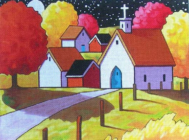 Maggie M-1689 Church Night Path © Cathy Horvath-Buchanan 10