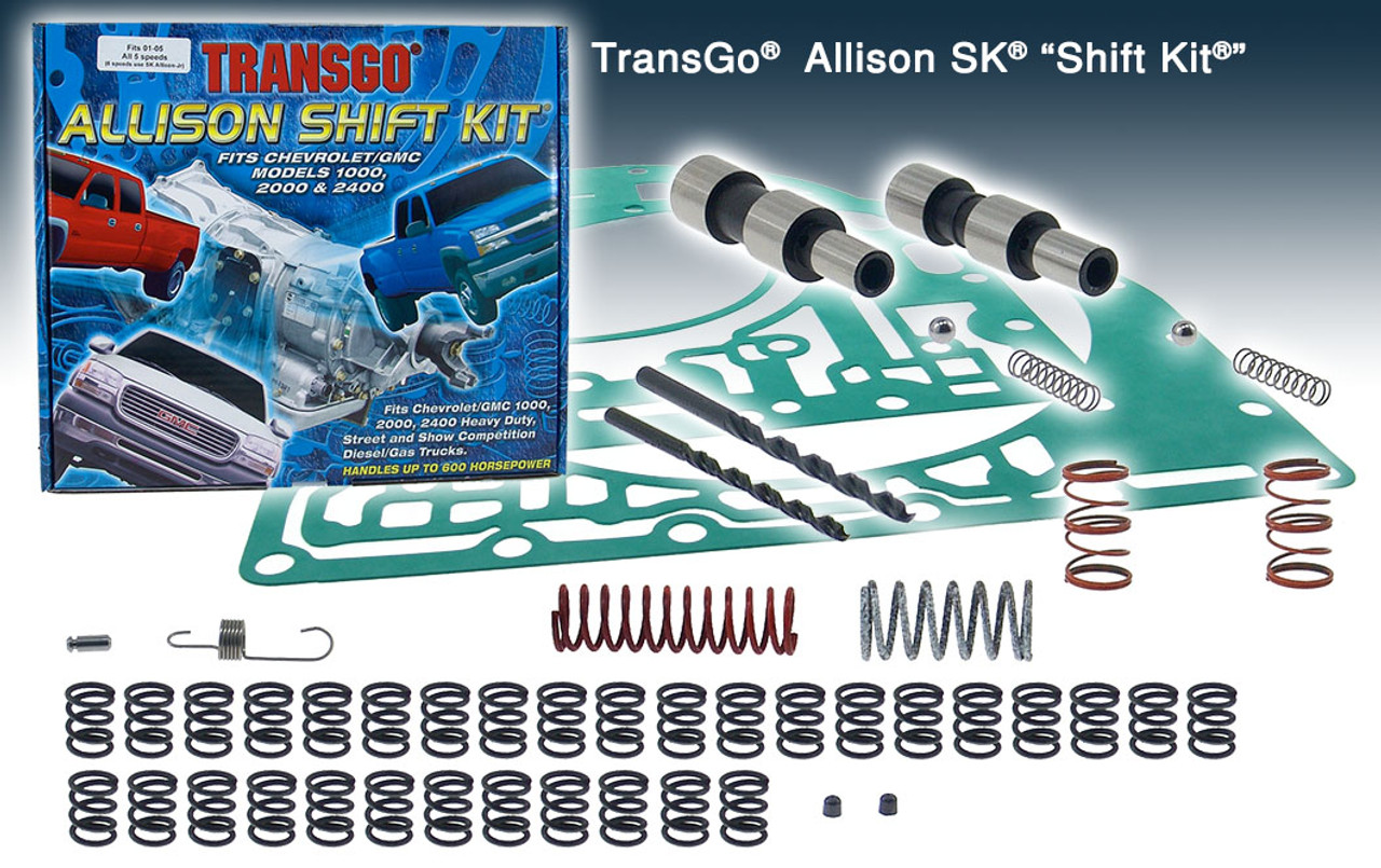 ALLISON LT 1000 2000 2400 TRANSMISSION Shift Kit® TRANSGO ALLISON SK FITS '00'05 CHEVY & GMC