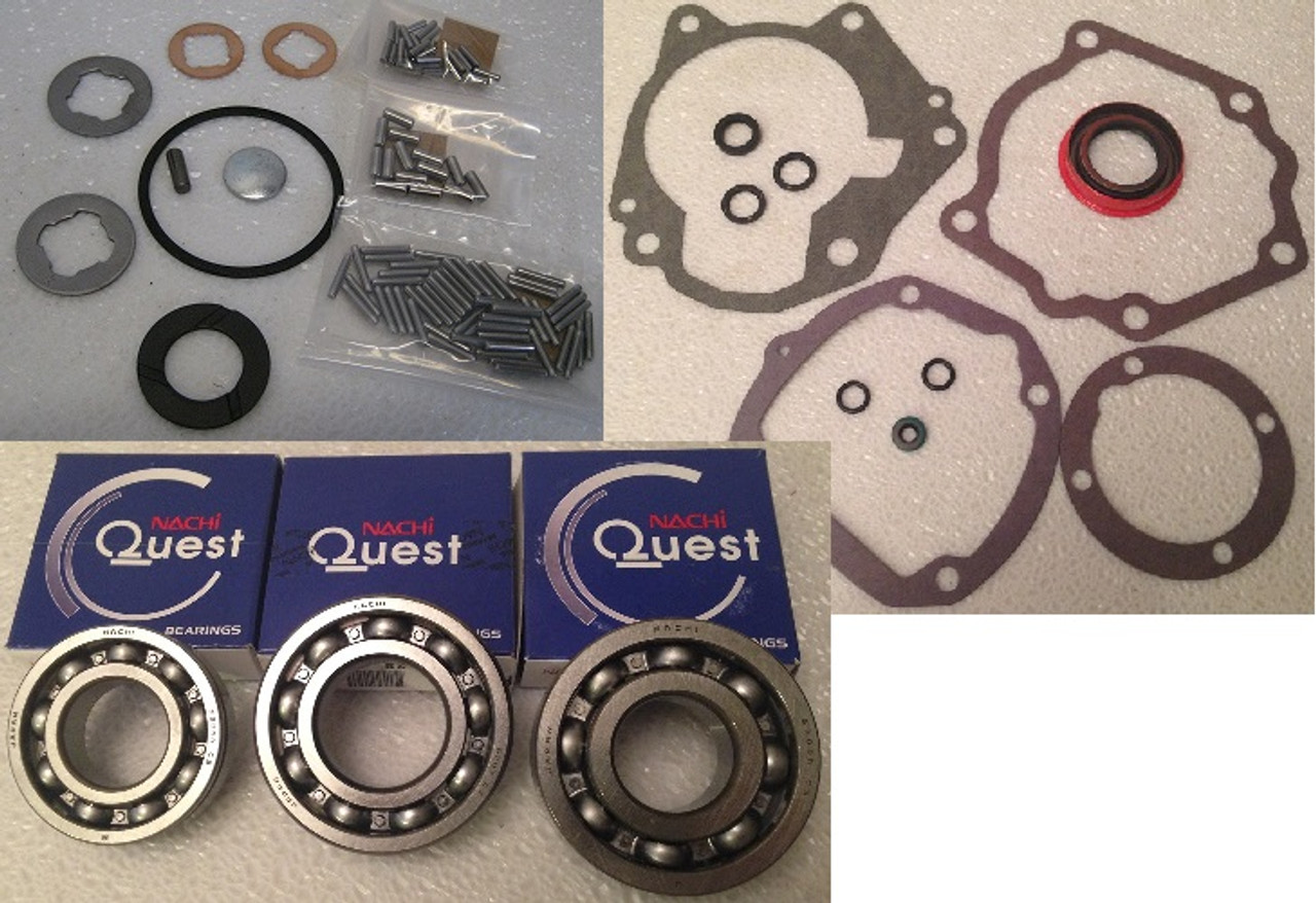 Muncie 319 Transmission Rebuild Kit Fits 53 65 Gm 3 Speed With Overdrive Bk140