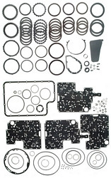 E4OD TRANSMISSION REBUILD KIT WITH STEELS, PISTON, FRICTIONS & BAND FITS '96'97