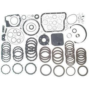 A518 46RH 46RE TRANSMISSION REBUILD KIT WITH FRICTIONS, BAND, STEELS, FILTER, & BUSHINGS FITS