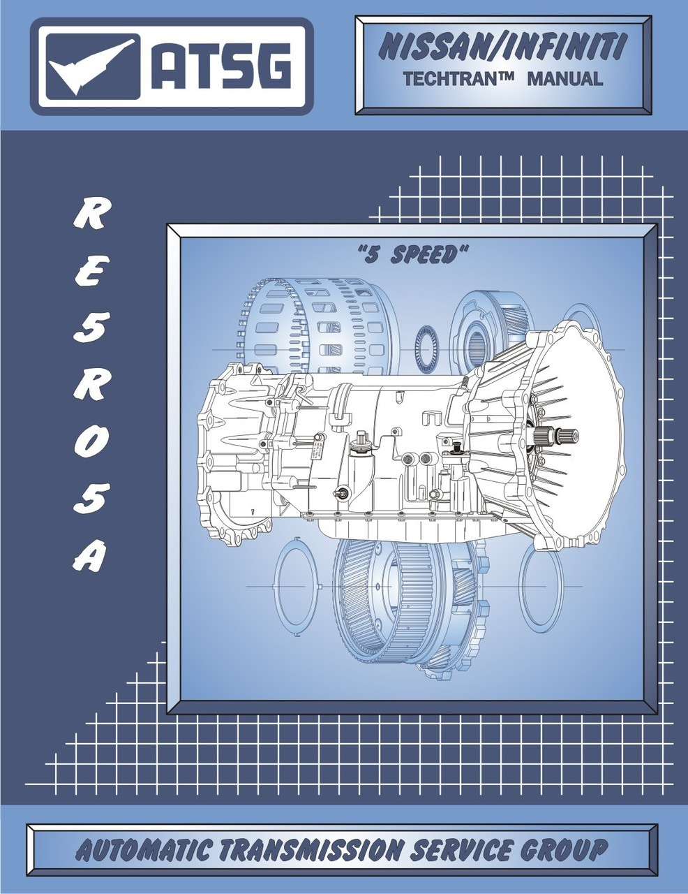 RE5R05A NISSAN INFINITI KIA AUTOMATIC TRANSMISSION TECH MANUAL BY