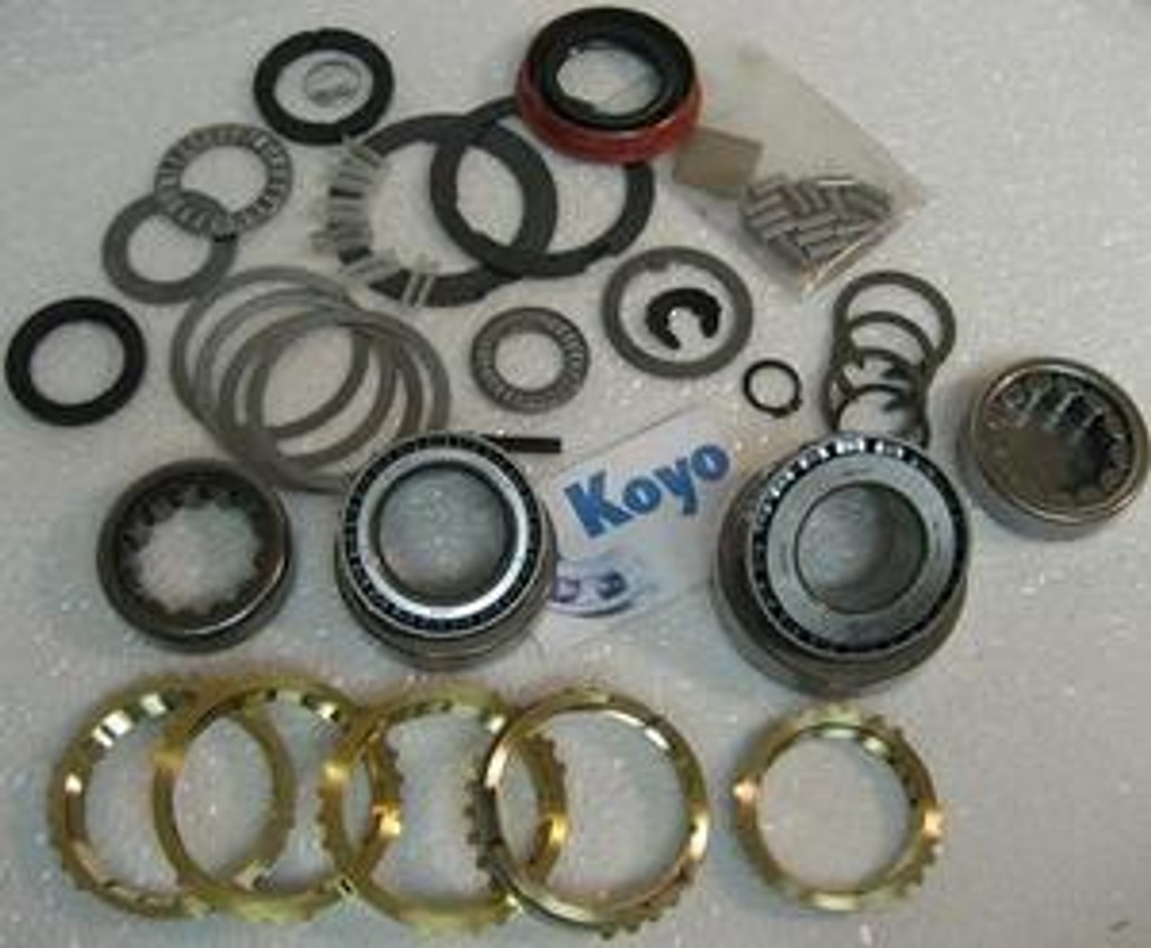 T5 NWC T4 TRANSMISSION REBUILD KIT WITH SYNCHRO RINGS FITS '82+ CAMARO