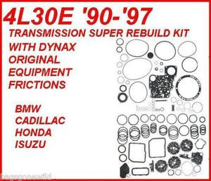 4L30E A4S270R A4S310R TRANSMISSION REBUILD KIT WITH FRICTIONS, STEELS ...