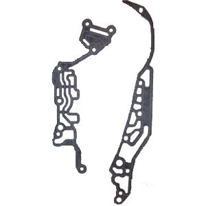 4T65E TRANSMISSION UPPER & LOWER CHANNEL PLATE GASKET SET FITS '97'08