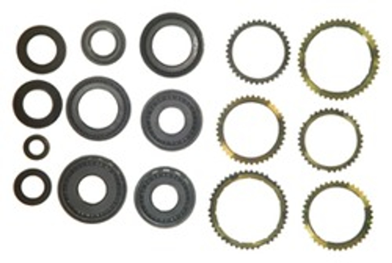 PR5T TRANSMISSION REBUILD KIT WITH SYNCHRO RINGS FITS '88'92 FORD
