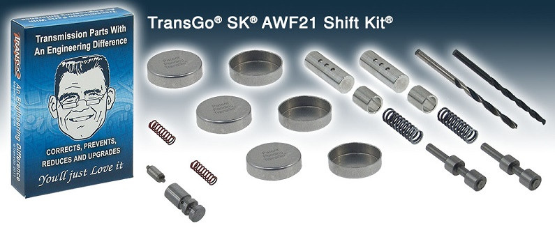 TF-81SC AF21 AW6A-EL TRANSMISSION SHIFT KIT TRANSGO SK AWF21 FITS