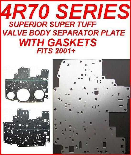 thumbnail interactive-video image 1 of TRANSGO 700R4, 700, 4L60 NEW UPDATED VALVE BODY SEPERATOR PLATE 1982-1993 1 of 12