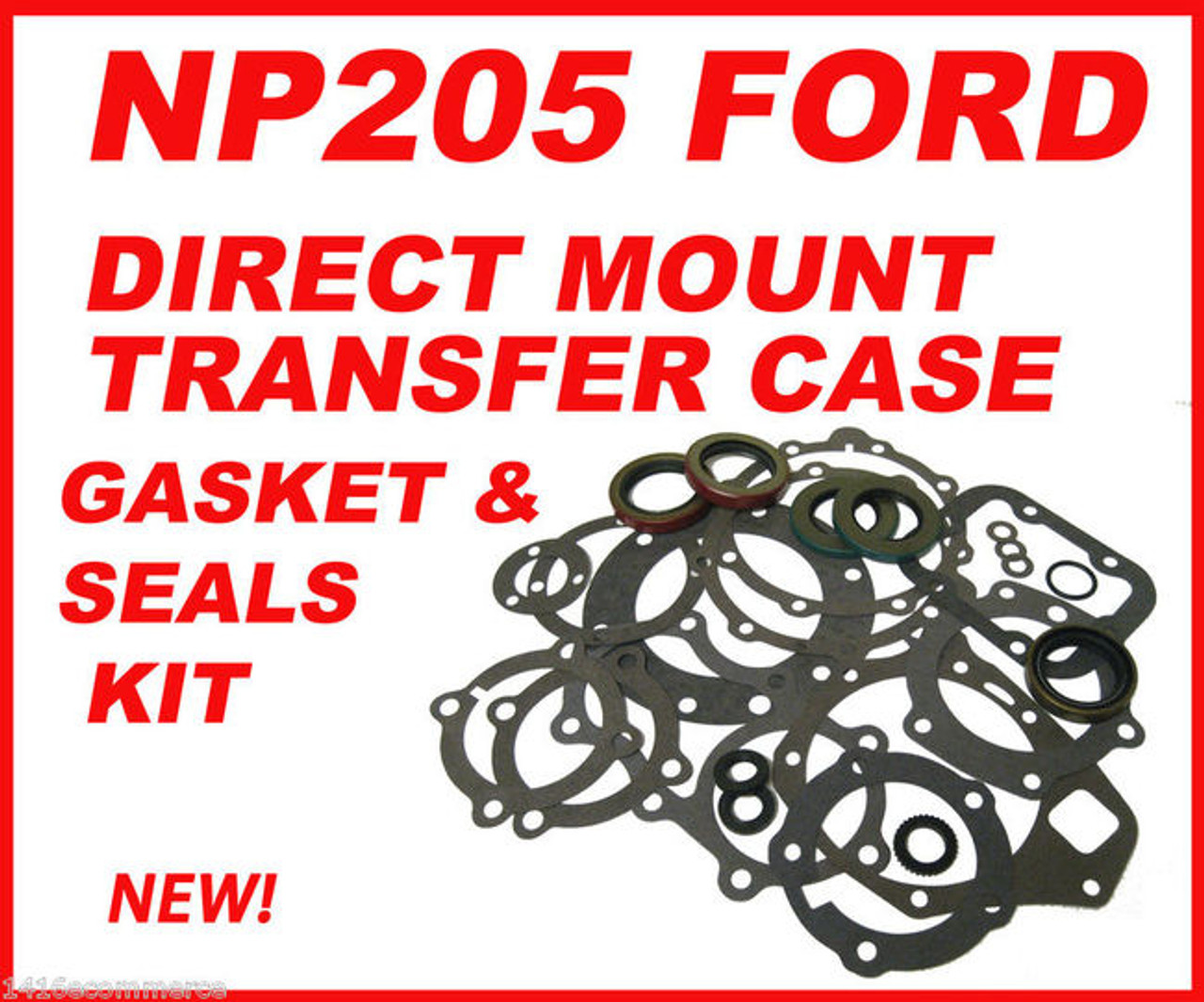 NP205 TRANSFER CASE OVERHAUL KIT GASKETS & SEALS FITS '73'79 FORD