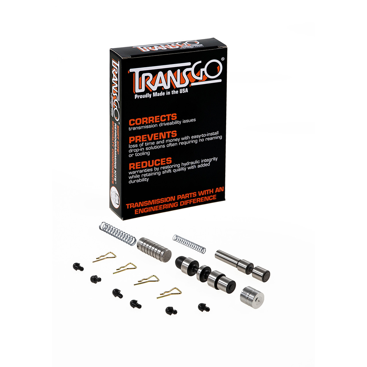 6R80 TRANSMISSION SHIFT KIT VALVE BODY REPAIR BY TRANSGO FITS '15-+ GEN2  FORD & LINCOLN