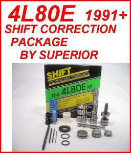 4L80E TRANSMISSION SHIFT CORRECTION VALVE BODY KIT SUPERIOR K4L80E