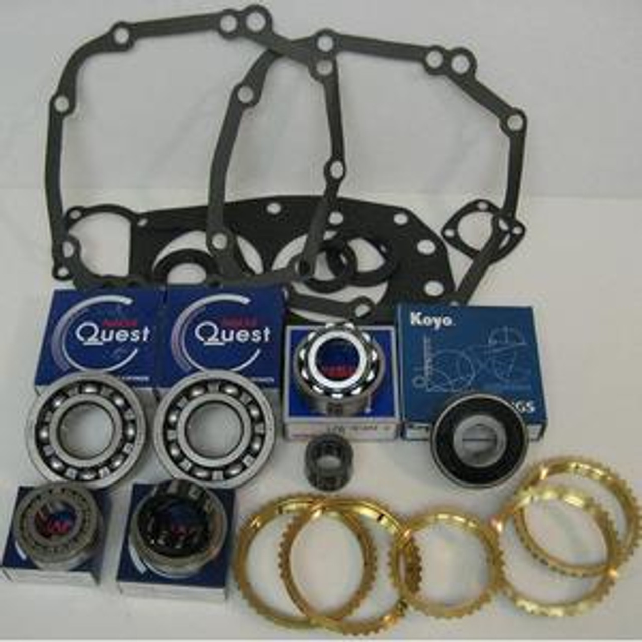 W55 W56 W58 TRANSMISSION REBUILD KIT WITH SYNCHRO RINGS FITS TOYOTA '78