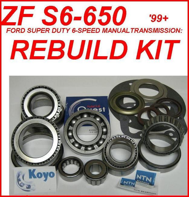 ZF S6650 S6750 TRANSMISSION REBUILD KIT FITS FORD SUPER DUTY '99