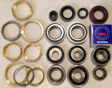 C60 TRANSMISSION REBUILD KIT WITH SYNCHRO RINGS FITS '00+ CELICA & MR2 WITH 2.17" ID 3-4 RING,  BK256WS,  C60 PARTS , C60 REBUILD , TRANSMISSION PARTS ,