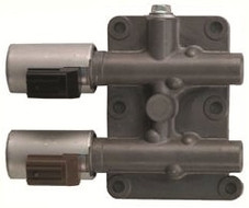 HONDA BMXA SLXA TRANSMISSION DUAL LINEAR SOLENOID '01-'05 1.7L CIVIC , HONDA ,  28250-PLX-305 ,  90428D , TRANSMISSION PARTS, GEARBOX SPARES, 
