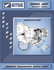 A518 46RE 46RH A618 47RE 47RH 48RE TRANSMISSIONS: ATSG TECHNICAL MANUAL FOR '96+ DODGE & JEEP 22400E