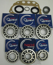 FS5W71E FS5W71H TRANSMISSION REBUILD KIT WITH SYNCHRO RINGS FITS '93-'98 NISSAN 240SX & '96 HARDBODY WITH 3-PC 2ND SYNCHRO BK133CWS , FS5W71E PARTS, FS5W71E REBUILD, FS5W71H PARTS, FS5W71H REBUILD, TRANSMISSION PARTS , GEARBOX SPARES, 