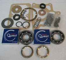 T90 3-SPEED MANUAL TRANSMISSION REBUILD KIT WITH SYNCHRO RINGS FITS '46-'71 JEEP & AMC CJ5 CJ6 CJ3 BK119WS,  T90 TRANSMISSION PARTS , T90 REBUILD , T90 OVERHAUL, TRANSMISSION PARTS, GEARBOX SPARES, 