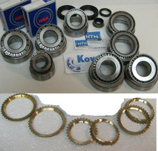 F5M33 TRANSMISSION REBUILD KIT WITH SYNCHRO RINGS FITS '93-'99 FWD 3000GT TALON STEALTH WITH 1-PC 2ND SYNCHRO ,  BK366DWS , F5M33 PARTS, F5M33 REBUILD , TRANSMISSION PARTS