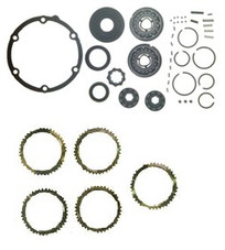 GM GETRAG 290 (HM290) 5-SPEED MANUAL TRANSMISSION REBUILD KIT WITH SYNCHRO RINGS FITS '88-'89 CHEVY & GMC BK235WS