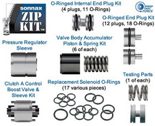 ZF6-6R60-ZIP,  ZF6HP19 ZF6HP26 ZF6HP32 FORD 6R60 6R80 TRANSMISSION VALVE BODY Zip Kit® BY SONNAX FOR GEN 1 UNITS WITHOUT 053 PLATE , S95741ZK , TRANSMISSION PARTS, GEARBOX SPARES,