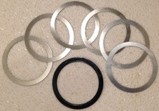 M5R1 BA10/5 TRANSMISSION INPUT SHIM KIT OR G56 FRONT CLUSTER SHIM KIT 7-PIECE FITS '88+ FORD & MAZDA, FITS '87-90 JEEP, FITS DODGE '05+ M5R1-SMK 306204K , M5R1 PARTS, M5R1 REBUILD, BA10 PARTS, BA10 REBUILD, TRANSMISSION PARTS , piezas de transmisión, GEARBOX SPARES, E8TZ7029C , 