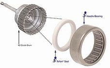SONNAX 68410-02K 722.6 W5A580 W5A330 MERCEDES TRANSMISSION: BEARING & SEAL KIT FOR K2 CLUTCH DRUM BY SONNAX FITS '96+ 78211K