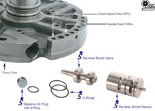34200-01K 4L80E 4L85E TRANSMISSION: SONNAX O-RING STYLE BOOST VALVE & SLEEVE KIT FITS '91-'08 S34507RDK, TRANSMISSION PARTS, VALVE BODY PARTS, GEARBOX SPARES, 
