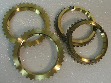 T10 & SUPER T10 TRANSMISSION SYNCHRO RINGS KIT: FITS '55-'82,  T10W-14A,  SRK118 , T10 PARTS, T10 REBUILD, TRANSMISSION PARTS , gearbox spares, piezas, transmision, 