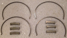 SUPER T10 TRANSMISSION SYNCHRO KEYS & SPRINGS KIT COMPLETE FOR 1-2 & 3-4 FITS '74-'82 GM T10-KS , SUPER T10 TRANSMISSION PARTS , SUPER T10 REBUILD , TSM20-9-28 ,