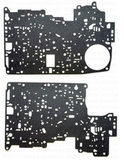 FORD E8RY-7C155A E8RY-7D100A A4LD AUTOMATIC TRANSMISSION: VALVE BODY GASKET SET UPPER LOWER BY TRANSTEC FITS '85-'95 FORD & MAZDA 56320A 56321AA