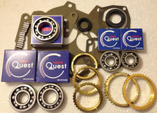 TOYOTA T50 TRANSMISSION REBUILD KIT WITH SYNCHRO RINGS FITS '73-'81 COROLLA ,  BK176WS , T50 PARTS, TRANSMISSION PARTS , T50 REBUILD , GEARBOX SPARES,