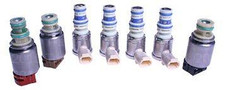 ALLISON LT 1000 2000 2400 TRANSMISSION SHIFT SOLENOID KIT 7-PC ORIGINAL EQUIPMENT FITS '06+ CHEVY GMC HUMMER 6-SPEED GEN4 D121420AK ,  ALLISON 1000 TRANSMISION PARTS , ALLISON 1000 REBUILD , TRANSMISSION PARTS, GEARBOX SPARES, 