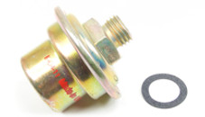 ALUMINUM POWERGLIDE TRANSMISSION VACUUM MODULATOR RED STRIPE ADJUSTABLE FITS '62-'73 , 114160 , 51-0308-02-00 , ROSTRA , ALUMINUM POWERGLIDE PARTS , ALUMINUM POWERGLIDE REBUILD, TRANSMISSION PARTS,