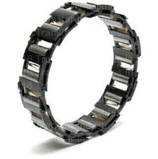 4R100 TRANSMISSION REAR ROLLER CLUTCH: 17 ROLLERS WITH PLASTIC CAGE BY BORG-WARNER FITS '98+ FORD , A36654E , F7TZ-7A089AA , 4R100 REBUILD , 4R100 OVERHAUL , 4R100 PARTS , TRANSMISSION PARTS,