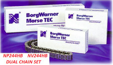 NP244HB NV244HB TRANSFER CASE CHAINS SET OF 2 FITS '04+ DODGE DURANGO & ASPEN , HV-084 , TRANSFER CASE PARTS, TRANSFER BOX SPARES,