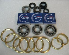 NV1500 TRANSMISSION REBUILD KIT WITH SYNCHRO RINGS FITS '96+ 2.2L CHEVY S10, GMC SONOMA, & ISUZU HOMBRE , BK416WS, NV1500 PARTS, TRANSMISSION PARTS , NV1500 REBUILD , piezas de transmisión , GEARBOX SPARES,