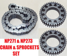 NP271 NP273 TRANSFER CASE CHAIN & SPROCKETS KIT AFTERMARKET FITS '98+ FORD '03+ DODGE '03+ GM , MG10-064K , 21966, MG10-064, HV-064, TRANSFER CASE PARTS, TRANSFER BOX SPARES, 5086328AA , F81Z-7A029AA , NP271 NP273 TRANSFER CASE CHAIN & SPROCKETS KIT AFTERMARKET FITS '98+ FORD '03+ DODGE '03+ GM , MG10-064K , 21966, MG10-064, HV-064, TRANSFER CASE PARTS, TRANSFER BOX SPARES, 5086328AA , F81Z-7A029AA ,