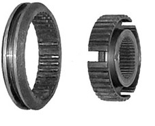 NP535 NV2500 TRANSMISSION 1-2 SYNCHRO HUB & SLEEVE FITS '87-'93 DODGE DAKOTA & D100 D150 D250 , 535-80 , 342701K , 4338224,  TRANSMISSION PARTS, GEARBOX SPARES, PIEZAS, REFACCIONES, TRANSMISION, 