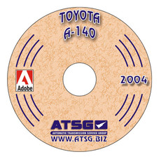 A140E A140L A141E TRANSMISSION TECH MANUAL ON CD-ROM BY ATSG COVERS '83-'04 TOYOTA CAMRY, CELICA, SOLARA , 67400C , transmission parts, gearbox spares, piezas, transmisiones, 