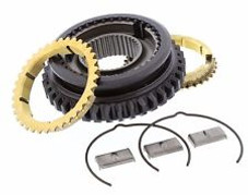 RUG SMOD T170 3-SPEED WITH OVERDRIVE TRANSMISSION 1-2 SYNCHRO ASSEMBLY FITS FORD '78-'87 TRUCKS & '77-'84 CARS W/ IRON CASE , 1AT170-80A , transmission parts, gearbox spares, piezas, trasnmisiones, 