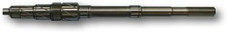 HEH TOPLOADER 4-SPEED TRANSMISSION MAIN SHAFT 28-SPLINE FITS MUSTANG & FALCON '65-'73 , WT296-2C, C5ZZ7061C , 2602615, transmission parts, gearbox spares, piezas, transmisiones, respuestos, 