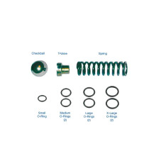 4R100 E4OD TRANSMISSION THERMAL COOLER BYPASS valve KIT by SONNAX FITS '84-'05 FORD TRUCKS , 36605-02K , S36996A-5K , parts, gearbox, spares, piezas, transmisiones, 