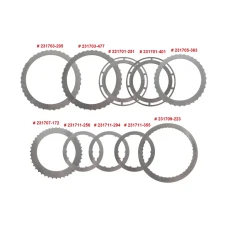 10R80 10R100 TRANSMISSION STEEL PLATES KIT FITS '17-'26 FORD & LINCOLN , 105139A , parts, gearbox, spares, piezas, transmisiones, RECAMBIOS, 