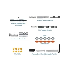 6L45-6L90-MINI, 6L45 6L50 6L80 6L90 GA6-L45R TRANSMISSION VALVE BODY SHIFT & TCC VALVE KIT by Sonnax FITS '05-'24 GM & BMW 6-SPEED , S104741TCCK, parts, rebuild, gearbox, spares, piezas, transmisiones, 