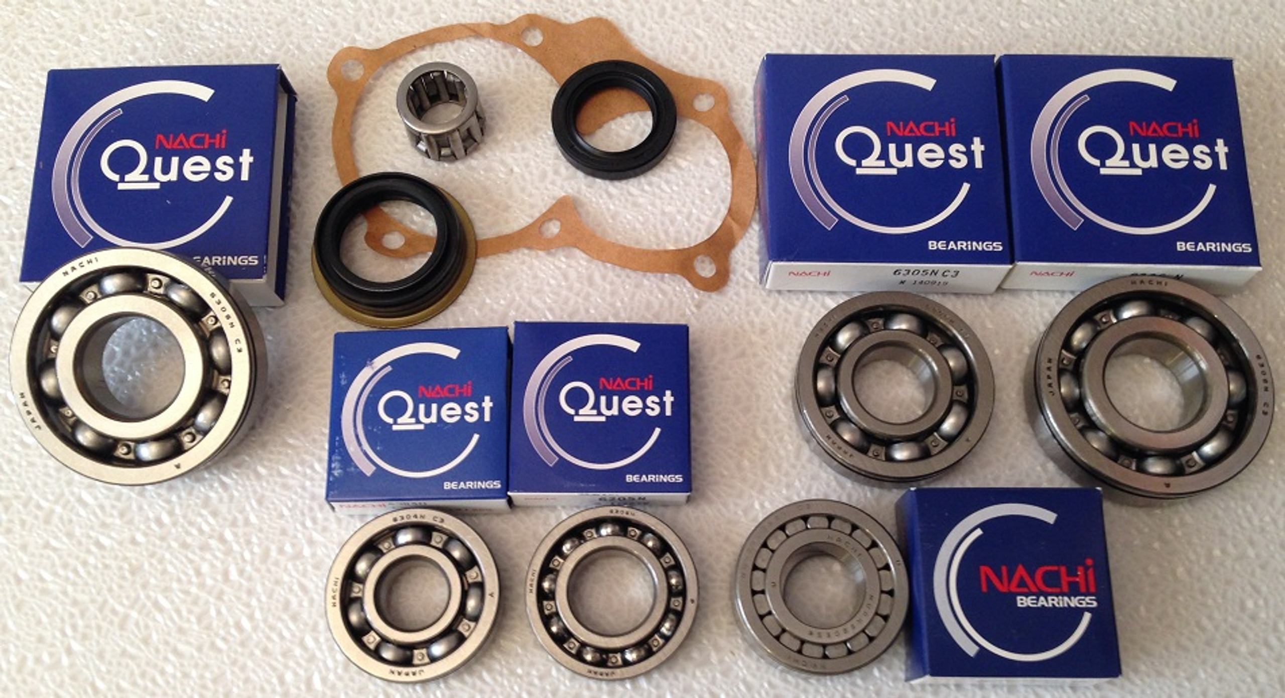 MX5 TRANSMISSION REBUILD KIT WITH SYNCHRO RINGS FITS MAZDA MIATA '89