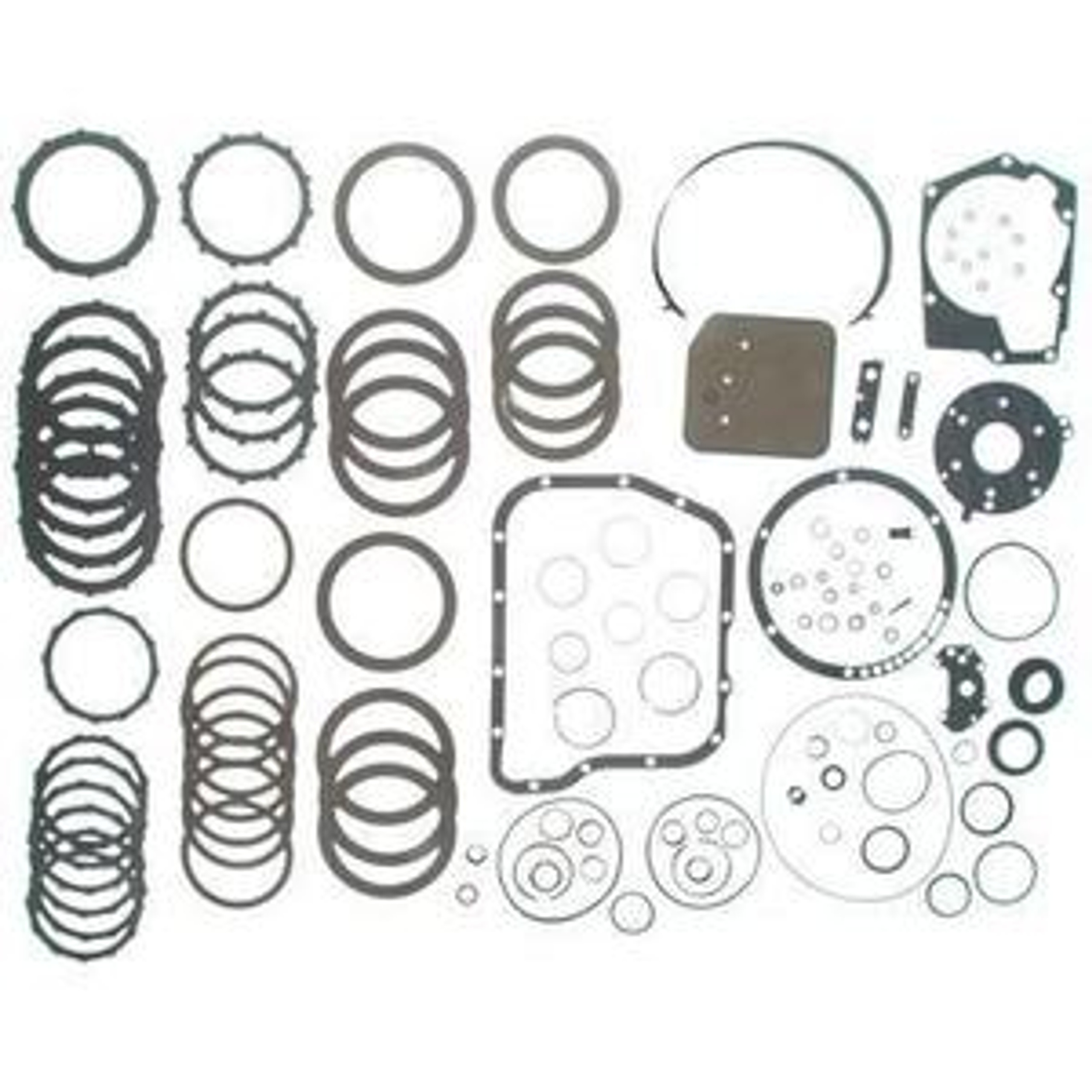 A518 46RH 46RE TRANSMISSION REBUILD KIT WITH STEELS, FILTER, BUSHINGS